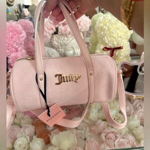 Juicy couture powder, blush bestsellers mini barrel bag